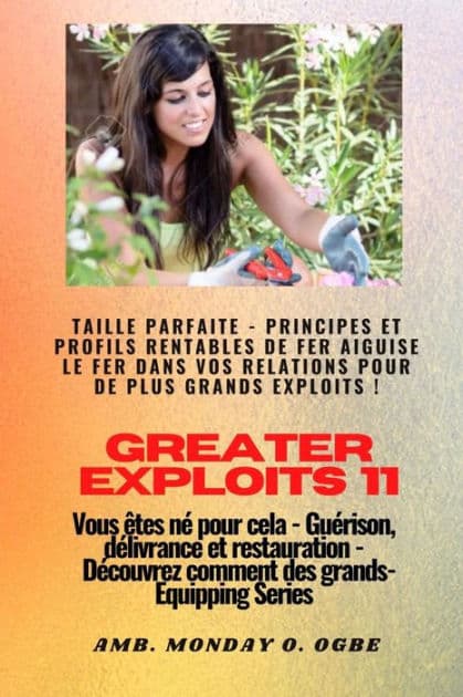 Greater Exploits - 11 - Taille parfaite: Taille parfaite - Principes et profils rentables de fer Aiguise le fer dans vos RELATIONS pour de plus grands exploits ! - Vous êtes né pour cela - Guérison, délivrance et restauration - Série d'équipement by Ambassador Monday O. Ogbe