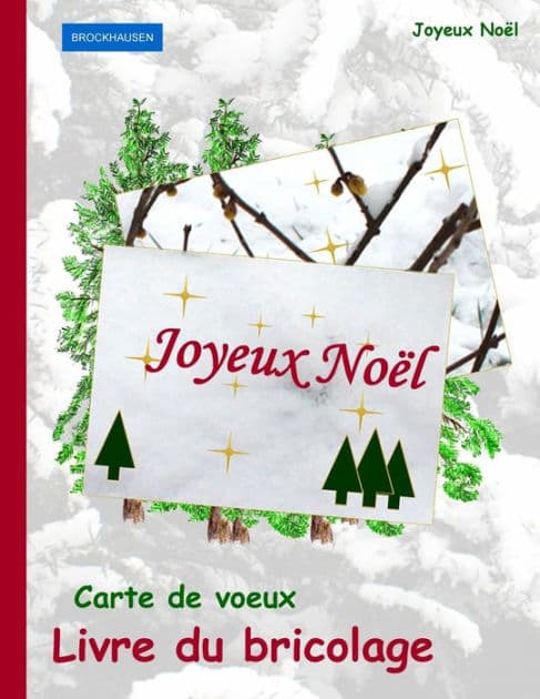 BROCKHAUSEN: Carte de voeux - Livre du bricolage: Joyeux Noël by Dortje Golldack