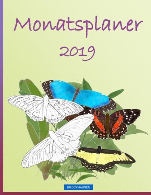 BROCKHAUSEN - Monatsplaner 2019 by Dortje Golldack
