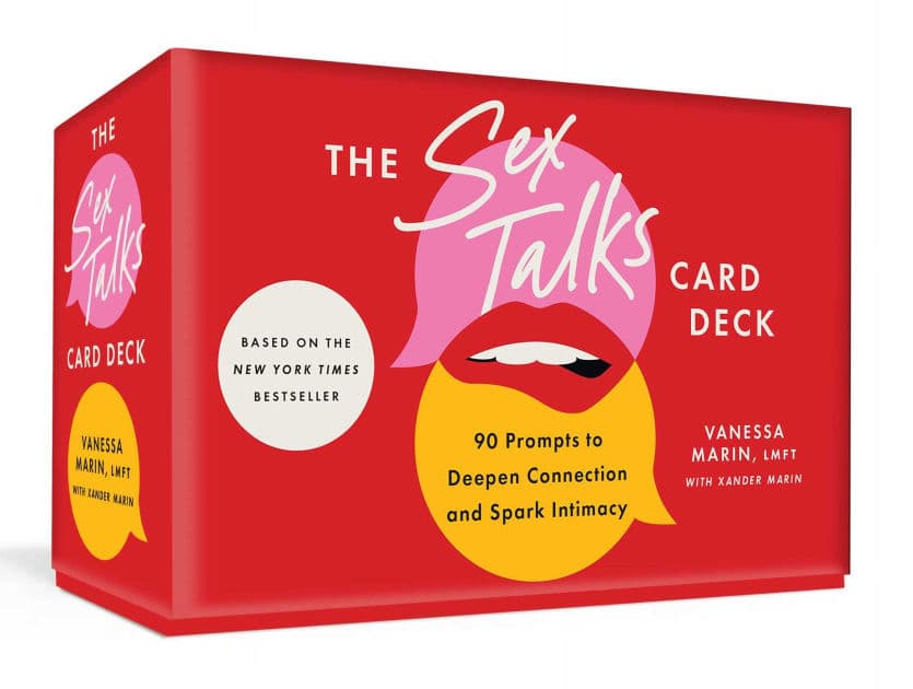 The Sex Talks Card Deck and Guidebook: 90 Prompts to Deepen Connection and Spark Intimacy by Vanessa Marin