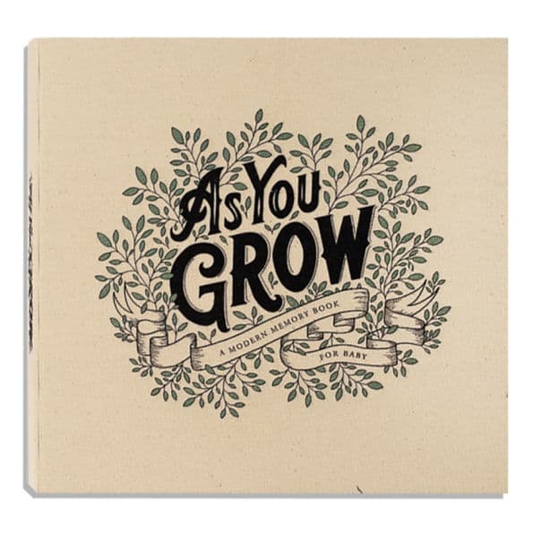 As You Grow: A Modern Memory Book for Baby by Korie Herold