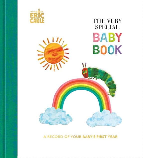 The Very Special Baby Book: A Record of Your Baby's First Year: Baby Keepsake Book with Milestone Stickers by Eric Carle