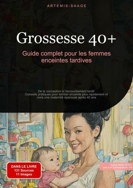 Grossesse 40+ : Guide complet pour les femmes enceintes tardives: De la conception à l'accouchement tardif - Conseils pratiques pour tomber enceinte plus rapidement et vivre une maternité épanouie après 40 ans by Artemis Saage - Français