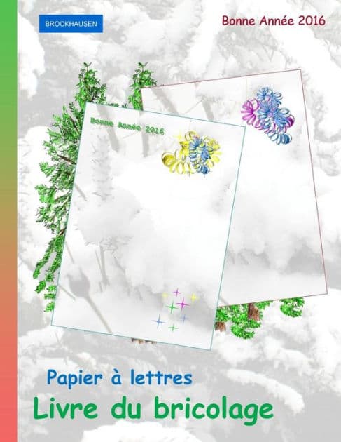 BROCKHAUSEN: Papier à lettres - Livre du bricolage: Bonne Année 2016 by Dortje Golldack