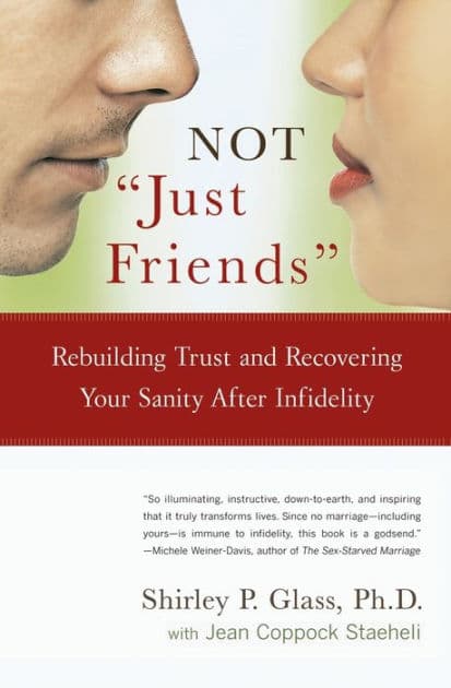 Not "Just Friends": Rebuilding Trust and Recovering Your Sanity after Infidelity by Shirley Glass Ph.D.
