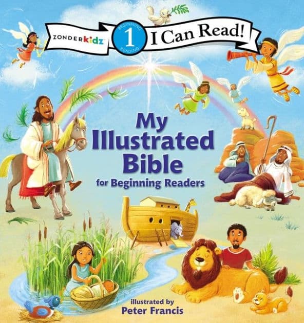 I Can Read My Illustrated Bible: for Beginning Readers, Level 1 by Zondervan