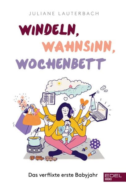 Windeln, Wahnsinn, Wochenbett: Das verflixte erste Babyjahr by Juliane Lauterbach