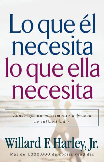 Lo que él necesita, lo que ella necesita: Construya un matrimonio a prueba de infidelidades by Willard F. Harley Jr.