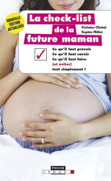 La check-list de la future maman by Violaine Chatal