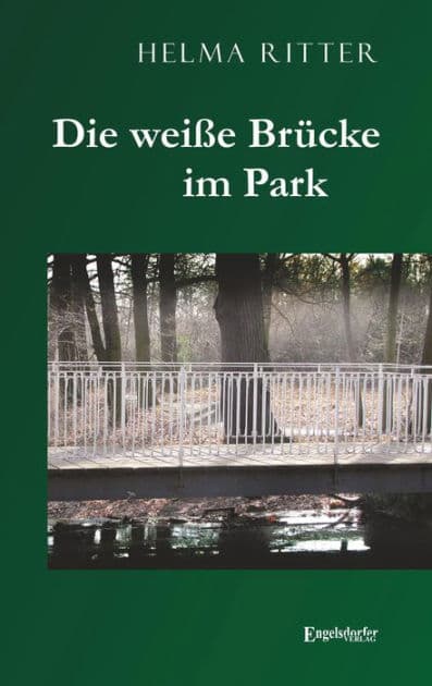 Die weiße Brücke im Park by Helma Ritter