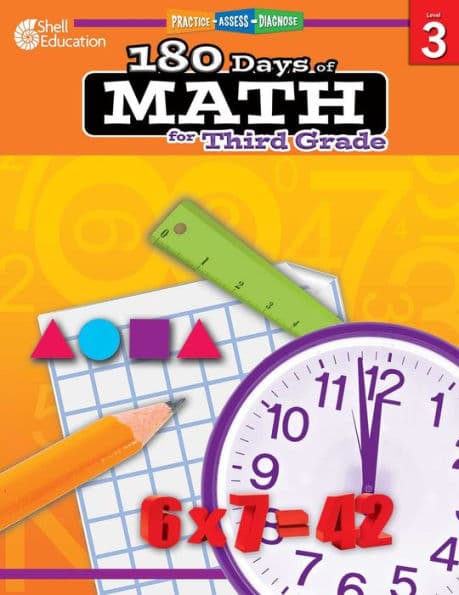 180 Days™: Math for Third Grade: Practice, Assess, Diagnose by Jodene Smith