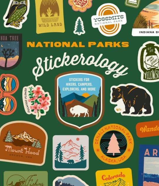 National Parks Stickerology: Stickers for Hikers, Campers, Explorers, and More: Stickers for Journals, Water Bottles, Laptops, Planners, and Smartphones by Potter Gift