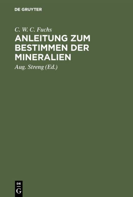 Anleitung zum Bestimmen der Mineralien by C. W. C. Fuchs
