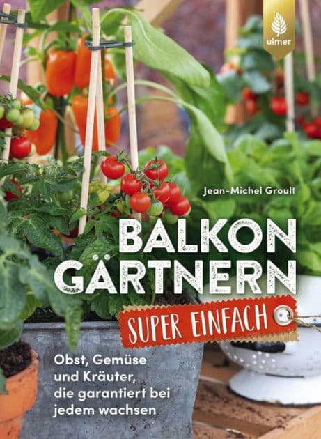 Balkongärtnern super einfach: Obst, Gemüse und Kräuter, die garantiert bei jedem wachsen by Jean-Michel Groult