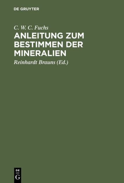 Anleitung zum Bestimmen der Mineralien by C. W. C. Fuchs