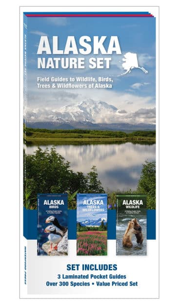 Alaska Nature Set: Field Guides to Wildlife, Birds, Trees & Wildflowers of Alaska by James Kavanagh Waterford Press