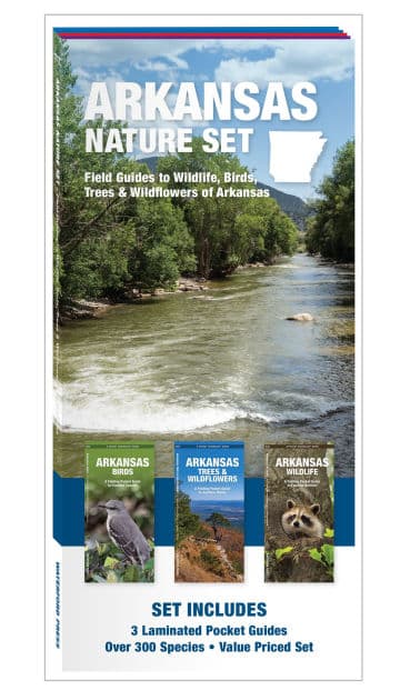 Arkansas Nature Set: Field Guides to Wildlife, Birds, Trees & Wildflowers of Arkansas by Waterford Press