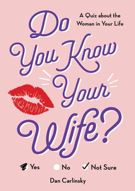 Do You Know Your Wife?: A Quiz about the Woman in Your Life by Dan Carlinsky