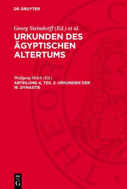 bersetzung zu den Heften 17-22 by Wolfgang Helck