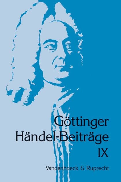 Gottinger Handel-Beitrage, Band 9 by Hans Joachim Marx