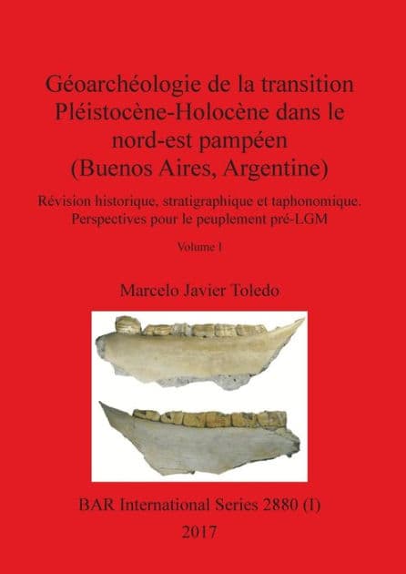 Géoarchéologie de la transition Pléistocène-Holocène dans le nord-est pampéen (Buenos Aires, Argentine), Volume I: Révision historique, stratigraphique et taphonomique. Perspectives pour le peuplement pré-LGM by Marcelo Javier Toledo