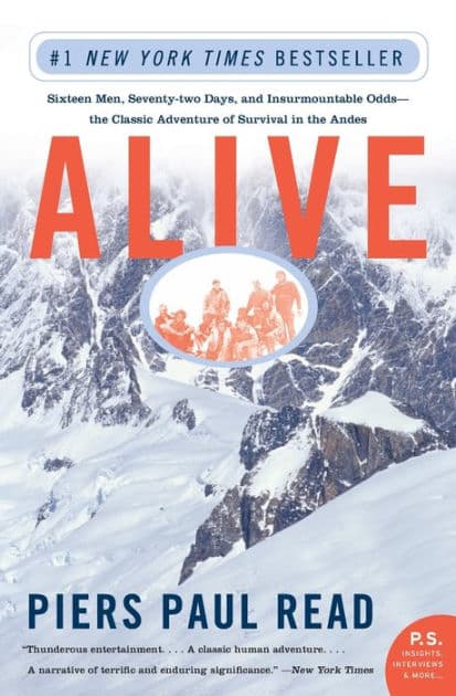 Alive: Sixteen Men, Seventy-two Days, and Insurmountable Odds--the Classic Adventure of Survival in the Andes by Piers Paul Read