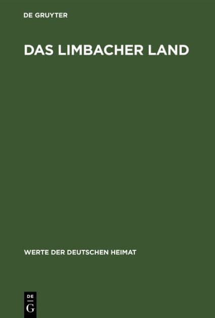 Das Limbacher Land: Ergebnisse der heimatkundlichen Bestandsaufnahme im Gebiet von Limbach-Oberfrohna und Hohenstein-Ernstthal by Horst Strohbach