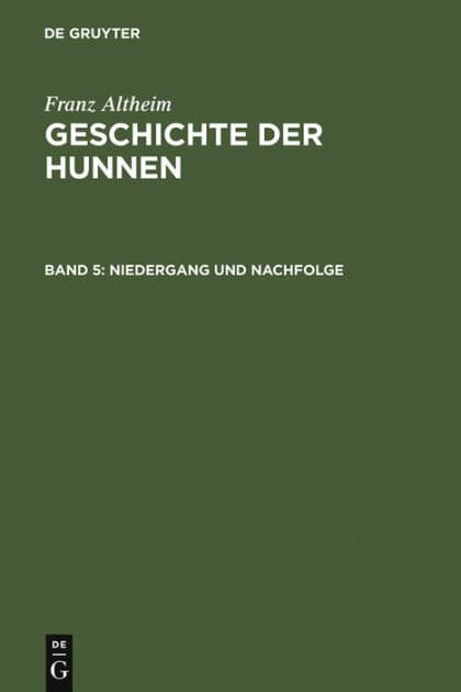 Niedergang und Nachfolge by Ruth Stiehl