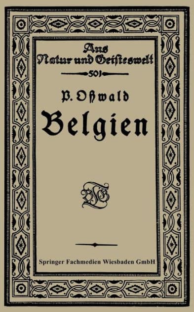 Belgien by Paul Oßwald