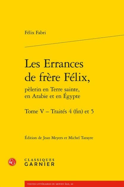 Traites 4 (fin) et 5 by Felix Fabri