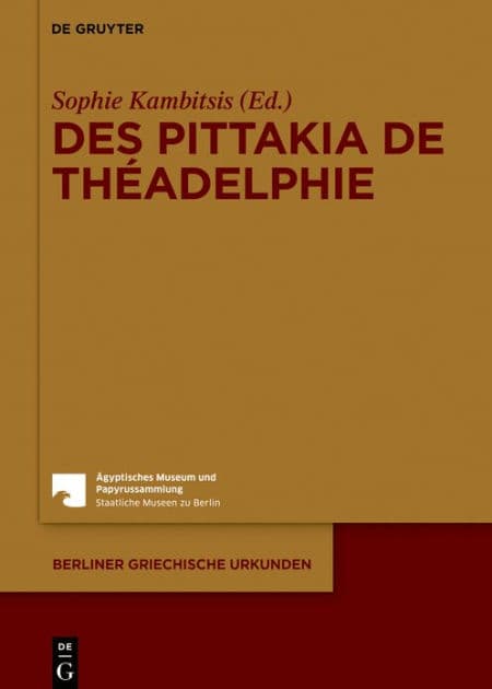 Des pittakia de Théadelphie by Sophie Kambitsis