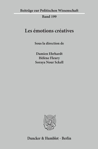 Les emotions creatives by Damien Ehrhardt