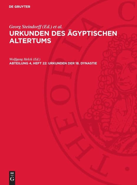 Inschriften der Könige von Amenophis III. bis Haremheb und ihrer Zeitgenossen by Wolfgang Helck