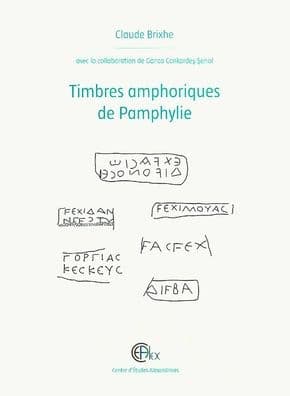 Timbres amphoriques de Pamphylie by Claude Brixhe