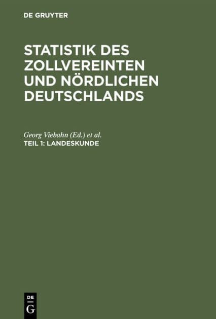 Landeskunde by Georg Viebahn