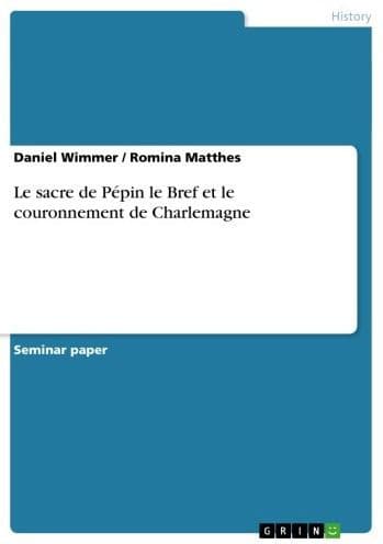 Le sacre de Pépin le Bref et le couronnement de Charlemagne by Daniel Wimmer