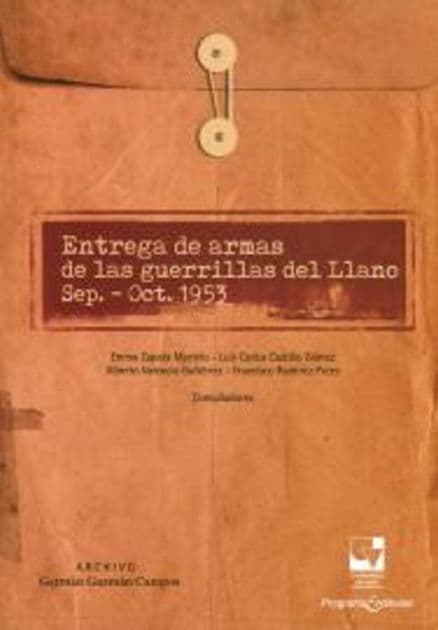 Entrega de armas de las guerrillas del Llano sep.-Oct.1953 by Archivo Germán Guzmán Campos