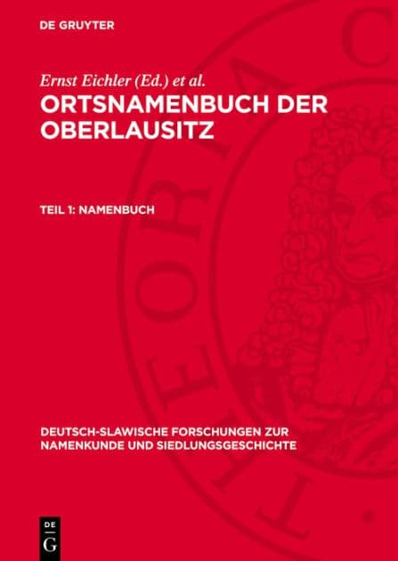 Namenbuch by Ernst Eichler