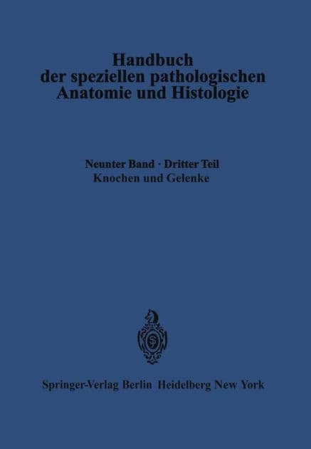 Knochen und Gelenke by G. Axhausen