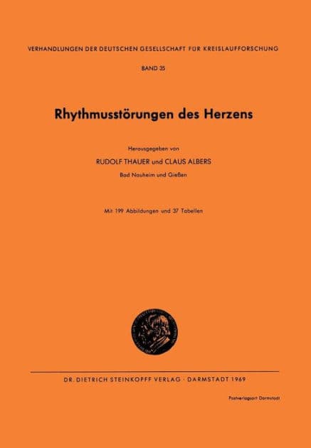 Rhythmusstörungen des Herzens by Rudolf Thauer