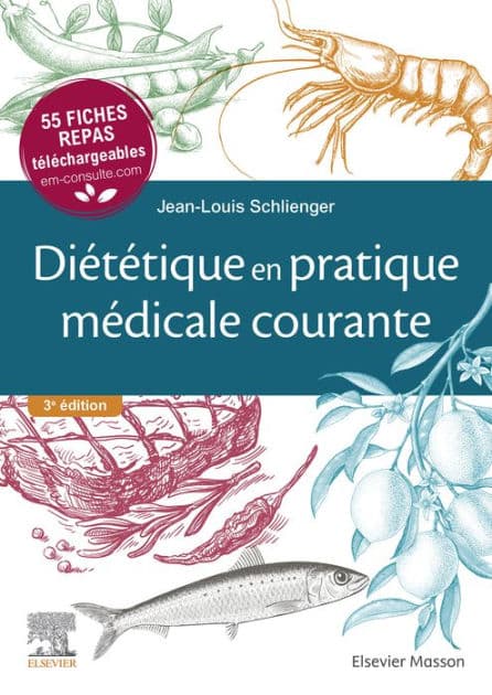 Diététique en pratique médicale courante: 55 fiches repas téléchargeables by Jean-Louis Schlienger