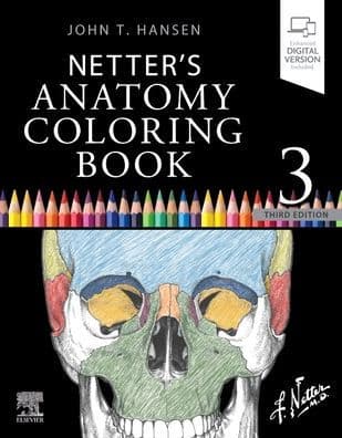 Netter's Anatomy Coloring Book by John T. Hansen PhD