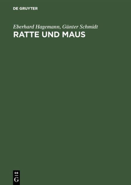 Ratte und Maus: Versuchstiere in der Forschung by Eberhard Hagemann