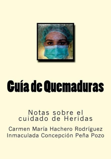 Guia de Quemaduras: Notas sobre el cuidado de Heridas by Inmaculada Concepcion Pena Pozo