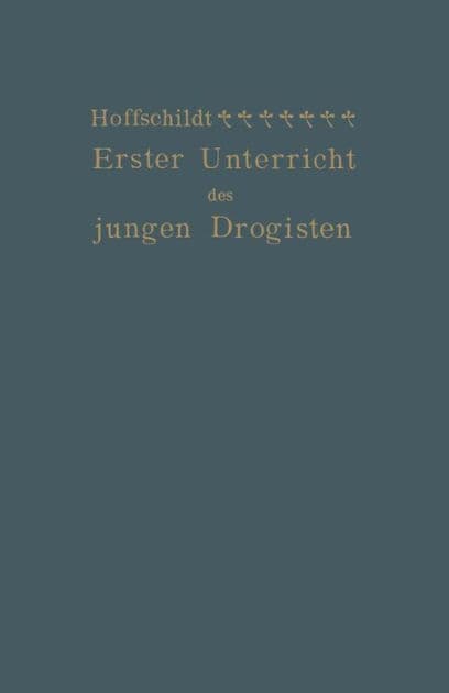 Erster Unterricht des jungen Drogisten by Franz Hoffschildt