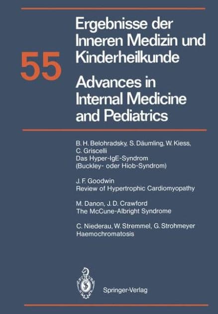 Ergebnisse der Inneren Medizin und Kinderheilkunde / Advances in Internal Medicine and Pediatrics by P. Frick