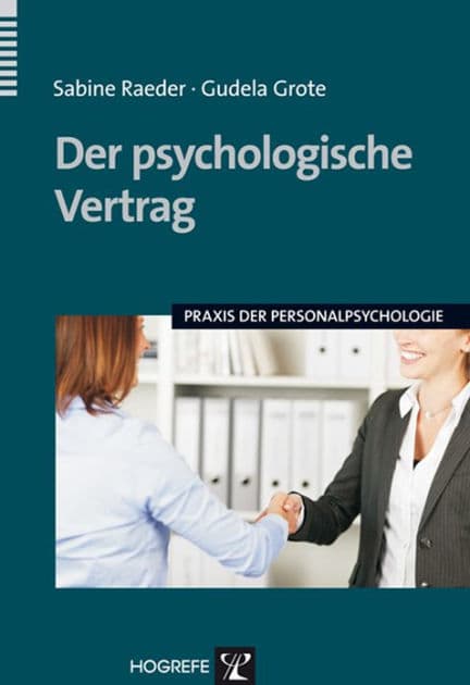Der psychologische Vertrag by Sabine Raeder