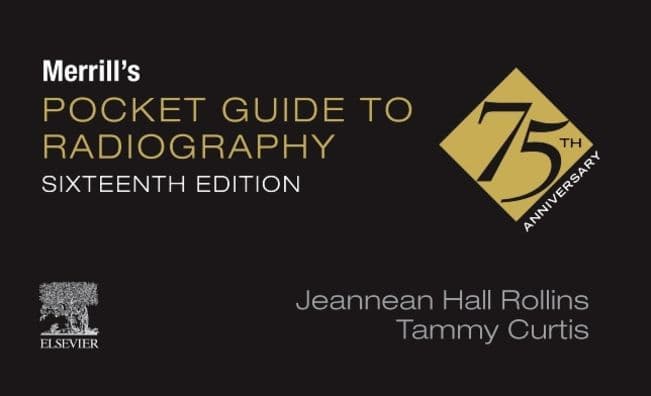 Merrill's Pocket Guide to Radiography by Jeannean Hall Rollins MRC