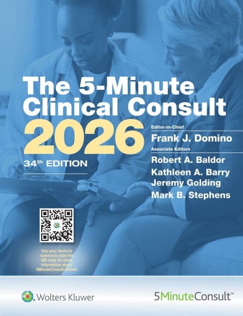 The 5-Minute Clinical Consult 2026 by Frank Domino