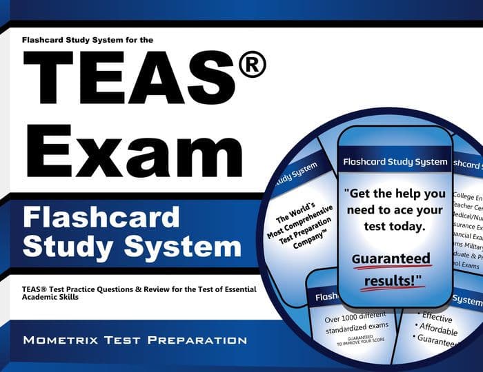 TEAS V Exam Flashcard Study System: Practice Test & Exam Review for the Test of Essential Academic Skills (TEAS) by TEAS Exam Secrets Test Prep Staff